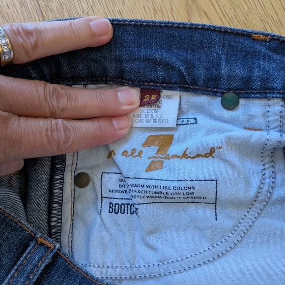 Classic Blue Denim Jeans - Picture 3 of 10